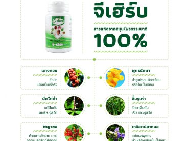 จีเฮิร์บธรรมชาติ100%